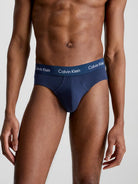 Calvin Klein 3 Pack Cotton Stretch – Hip Briefs ( BLACK / NAVY / BLUE )