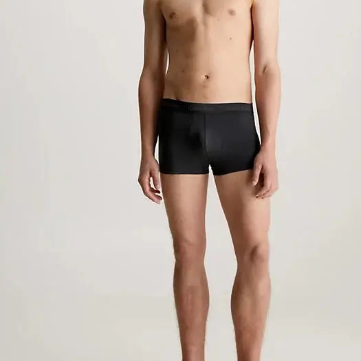 Calvin klein Low rise Boxer 3 Pack Black (White / Port / Porpoise Logos )
