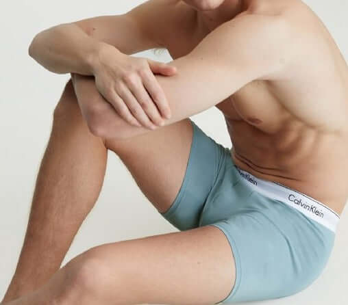 Calvin Klein 3 Pack Modern Cotton Boxer Briefs - Capri Rose / Blue / Arona