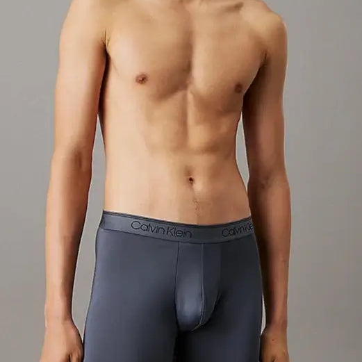 Calvin Klein 3 Pack Micro Stretch Boxer Briefs - Black/ Olive Leaves/ Turbulence