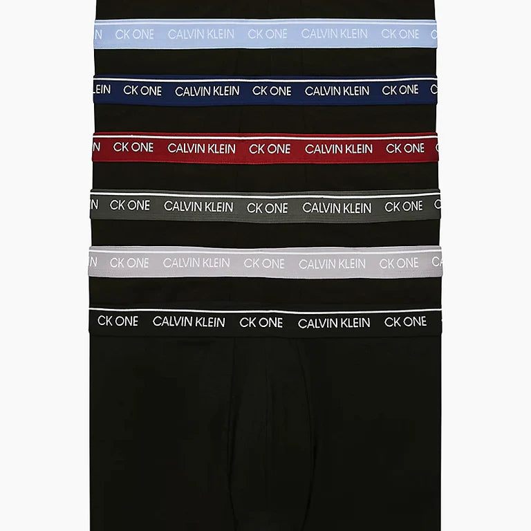 Calvin Klein 7 Pack Trunks - Black - CK One