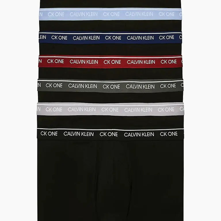 Calvin Klein 7 Pack Trunks - Black - CK One