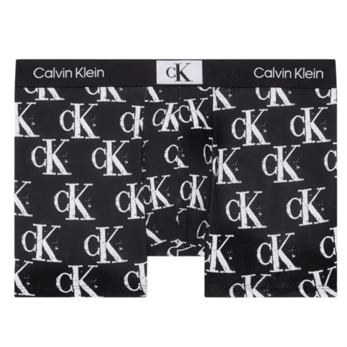 Calvin Klein Black Monogram Print Boxers - 1 Pack