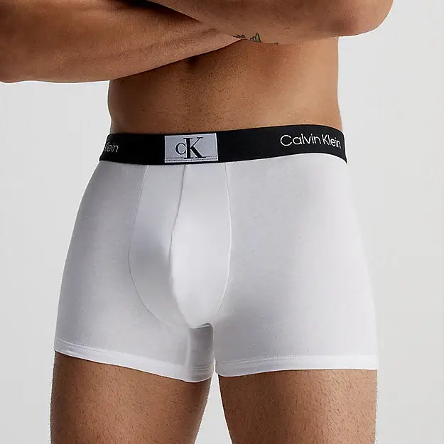 Calvin Klein 3 Pack CK96 Trunks - Black / White / Grey Heather