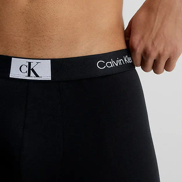 Calvin Klein 3 Pack CK96 Trunks - Black / White / Grey Heather