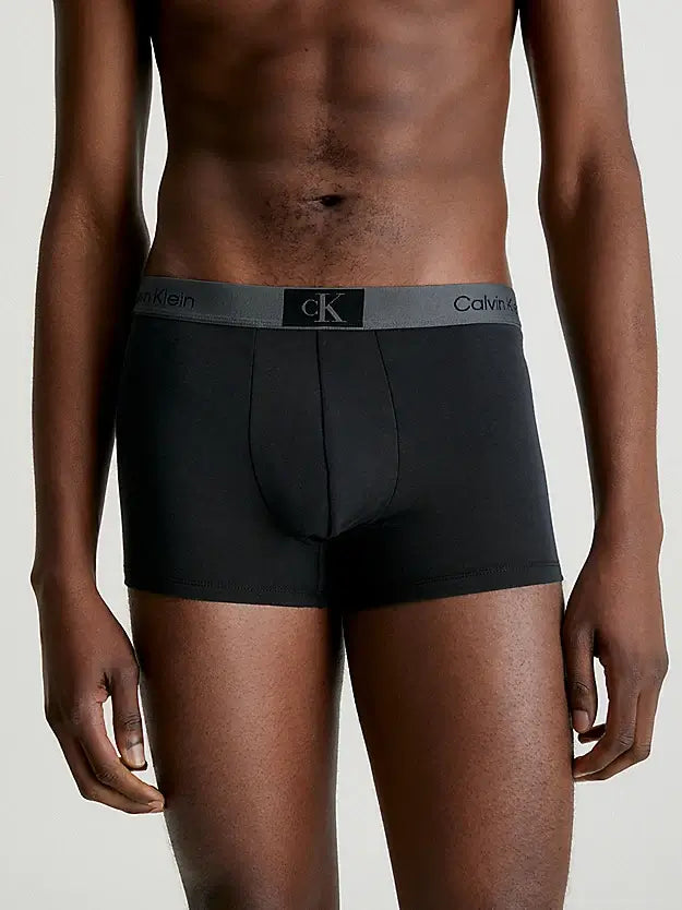 Calvin Klein 7 Pack CK96 Trunks - Black