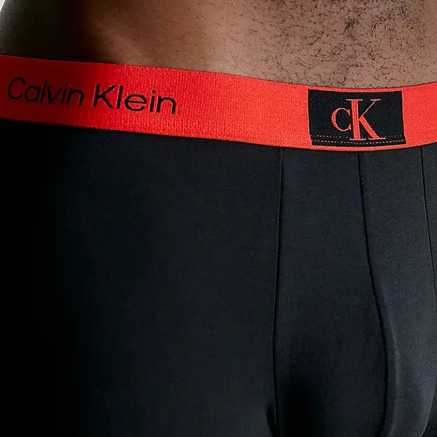 Calvin Klein 7 Pack CK96 Trunks - Black