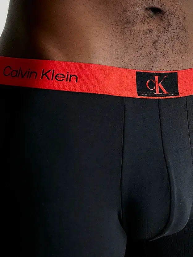 Calvin Klein 7 Pack CK96 Trunks - Black