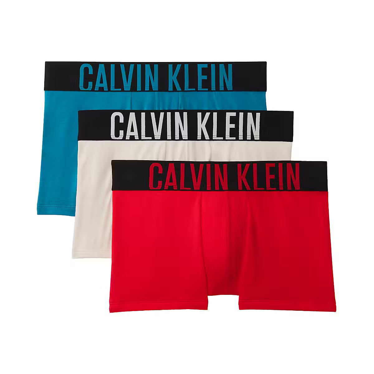 Calvin Klein Intense Power 3 Pack Cotton Stretch Trunks – ICM multipack main image