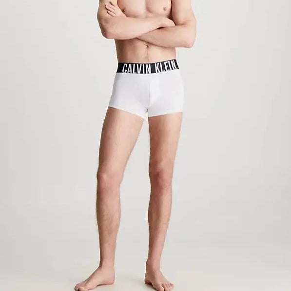Calvin Klein Underwear 3 Pack Intense Power Cotton Trunks - Black/White/Grey