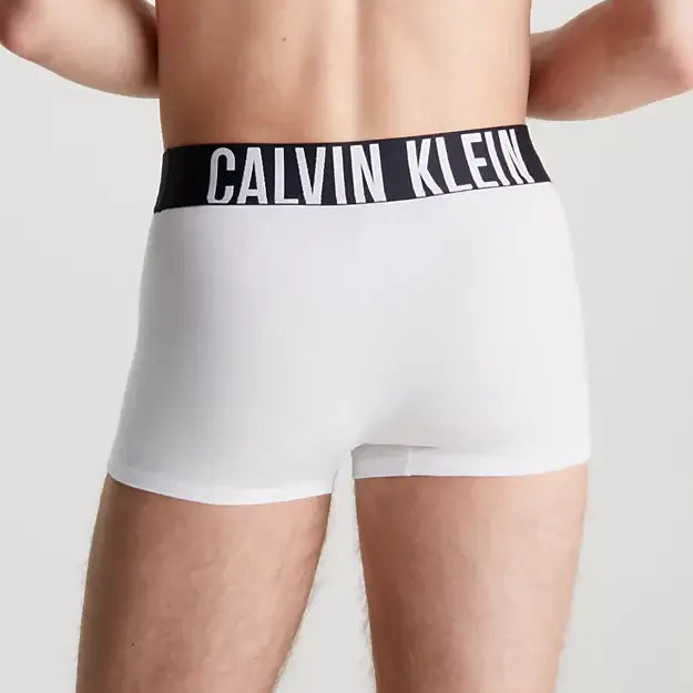 Calvin Klein Underwear 3 Pack Intense Power Cotton Trunks - Black/White/Grey