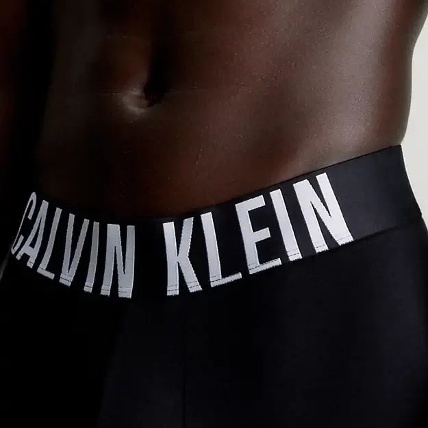 Calvin Klein Underwear 3 Pack Intense Power Cotton Trunks - Black