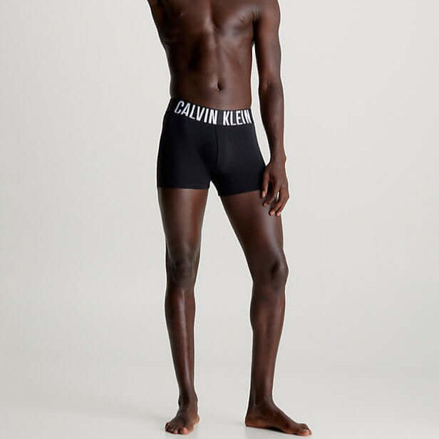 Calvin Klein Underwear 3 Pack Intense Power Cotton Trunks - Black