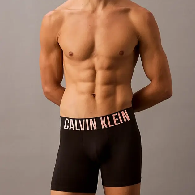 Calvin Klein Underwear 3 Pack Intense Power Cotton Boxer Briefs - Black- Multi