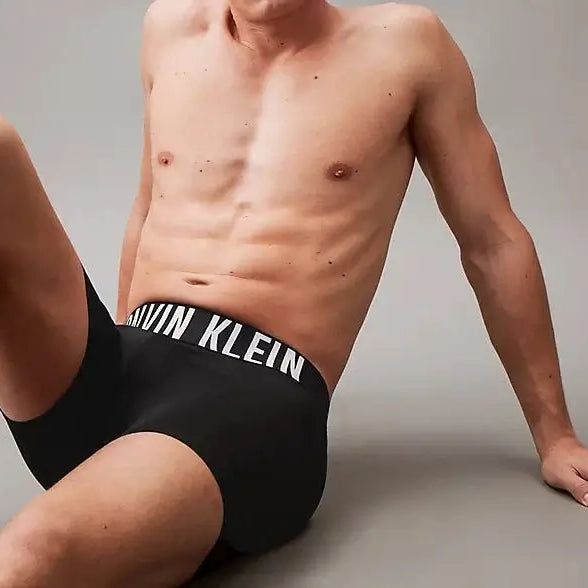 Calvin Klein Underwear 3 Pack Intense Power Microfibre Boxer Briefs - Black