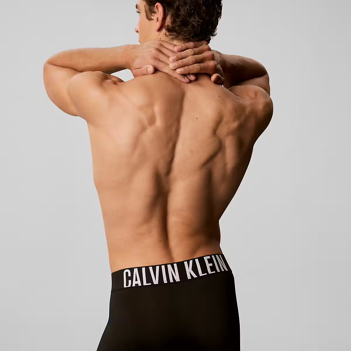 Calvin Klein Intense Power Microfibre Stretch 3 Pack Trunks Black Multi image 3