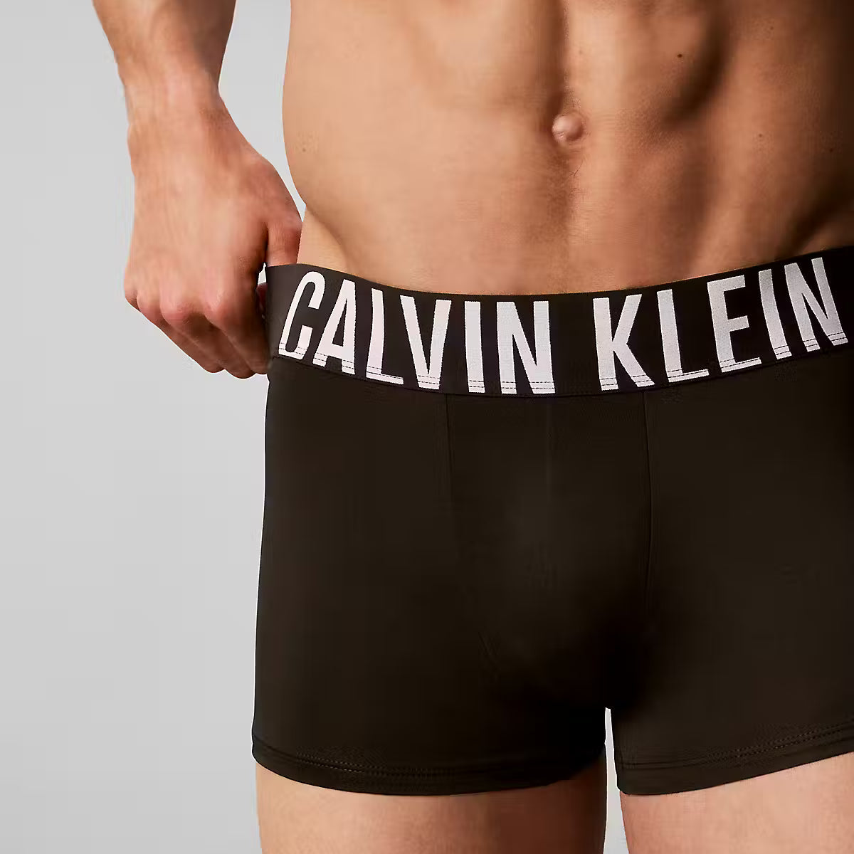 Calvin Klein Intense Power Microfibre Stretch 3 Pack Trunks Black Multi image 4