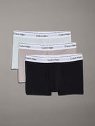 Calvin Klein 3 Pack Trunks Modern Cotton - Legion Blue / Exact Red / Black