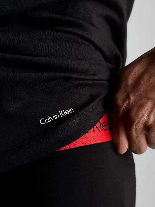 Calvin Klein 3 Pack T-Shirts Cotton Classics - Black