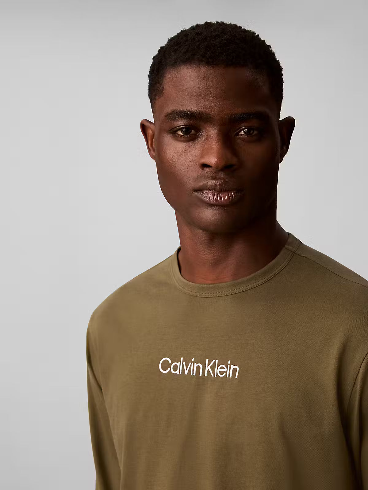 Calvin Klein Men’s 100% Cotton Long Sleeve Pyjama Top