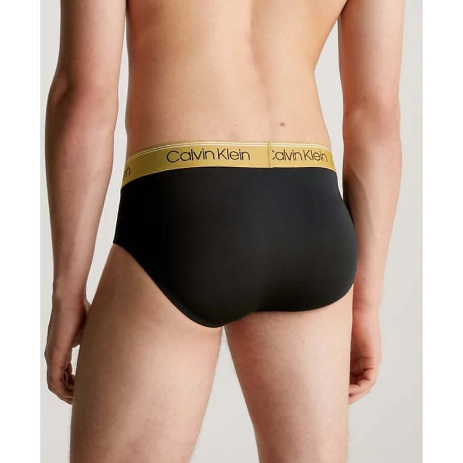 Calvin Klein 3 Pack Briefs Micro Stretch Wicking - Black