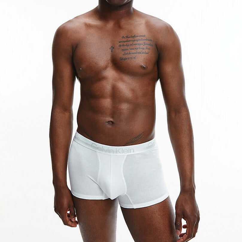 Calvin Klein 3 Pack Modern Structure Trunk -White/ Black/ Grey Heather