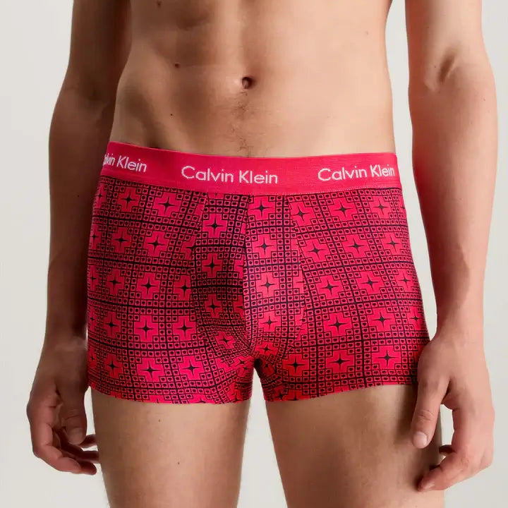 Calvin Klein 3 Pack Low Rise Trunk 000NB3055A Boxer Multicolor I1Z