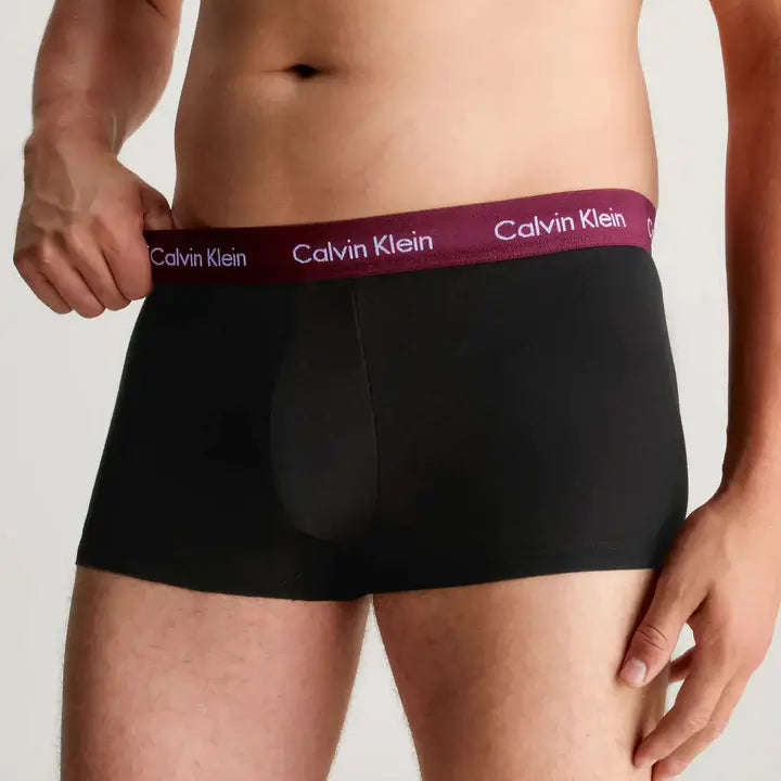 Calvin Klein 3 Pack Low Rise Trunk 000NB3055A Boxer Multicolor I1Z