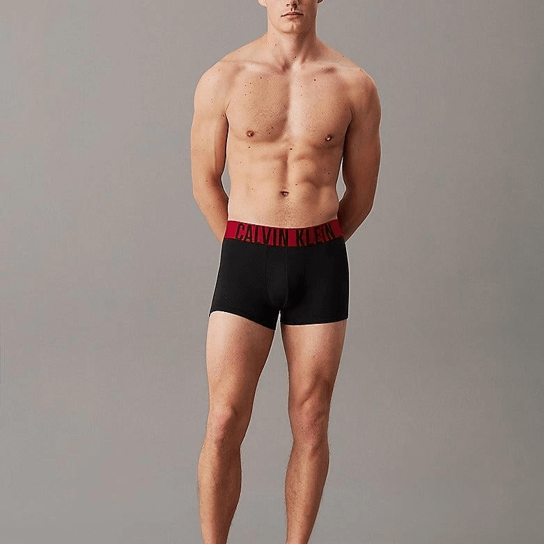 Calvin Klein Underwear 3 Pack Intense Power Cotton Boxers - Juneberry Black