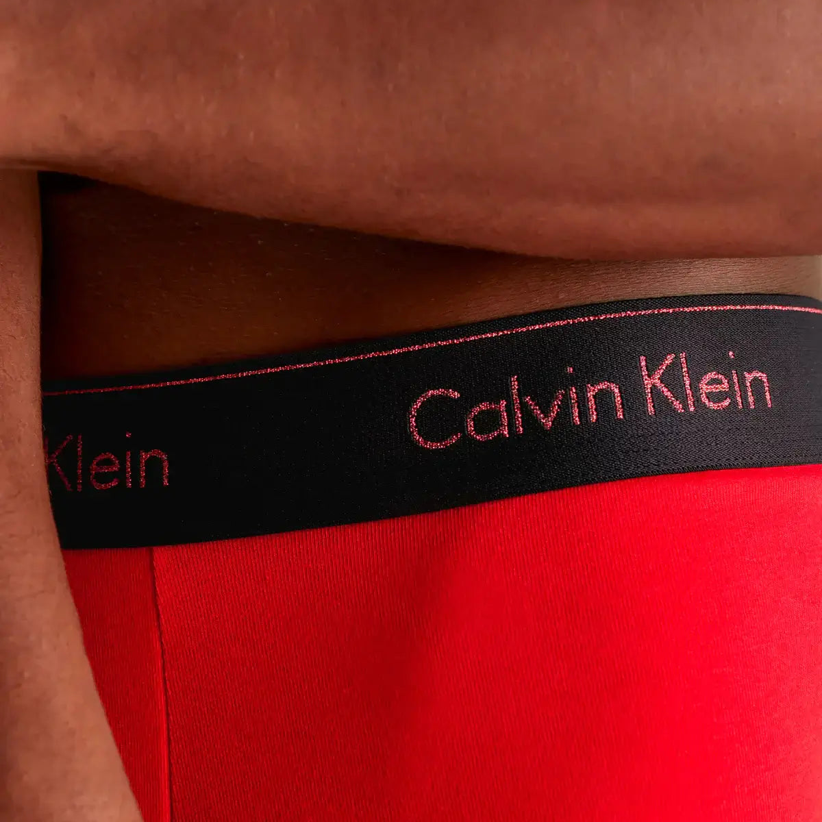 Calvin Klein 3 Pack Boxer Trunks Modern Cotton - Black/ Red / Black
