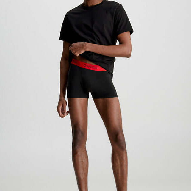 Calvin Klein 3 Pack T-Shirts Cotton Classics - Black