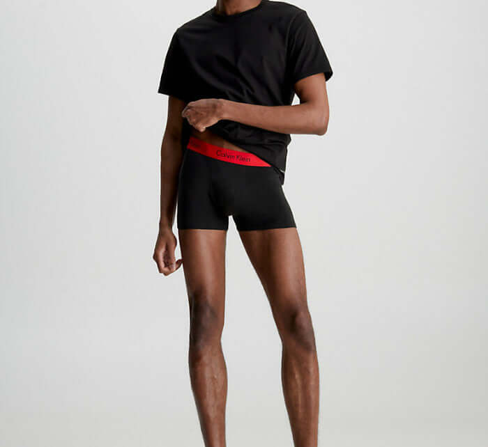 Calvin Klein 3 Pack T-Shirts Cotton Classics - Black