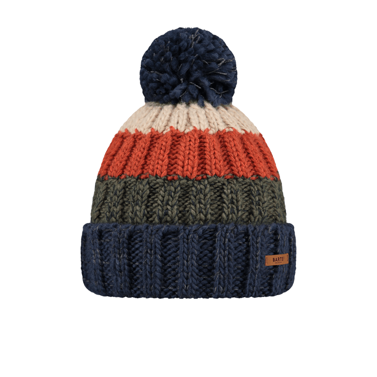 Barts Wilhelm Men's Pom Beanie - Blue