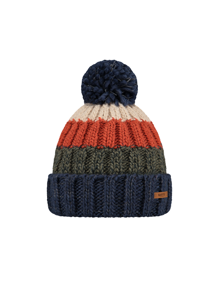 Barts Wilhelm Men's Pom Beanie - Blue