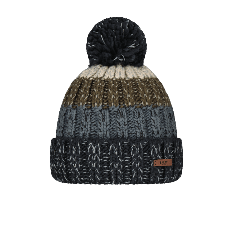 Barts Wilhelm Men's Pom Beanie - Army