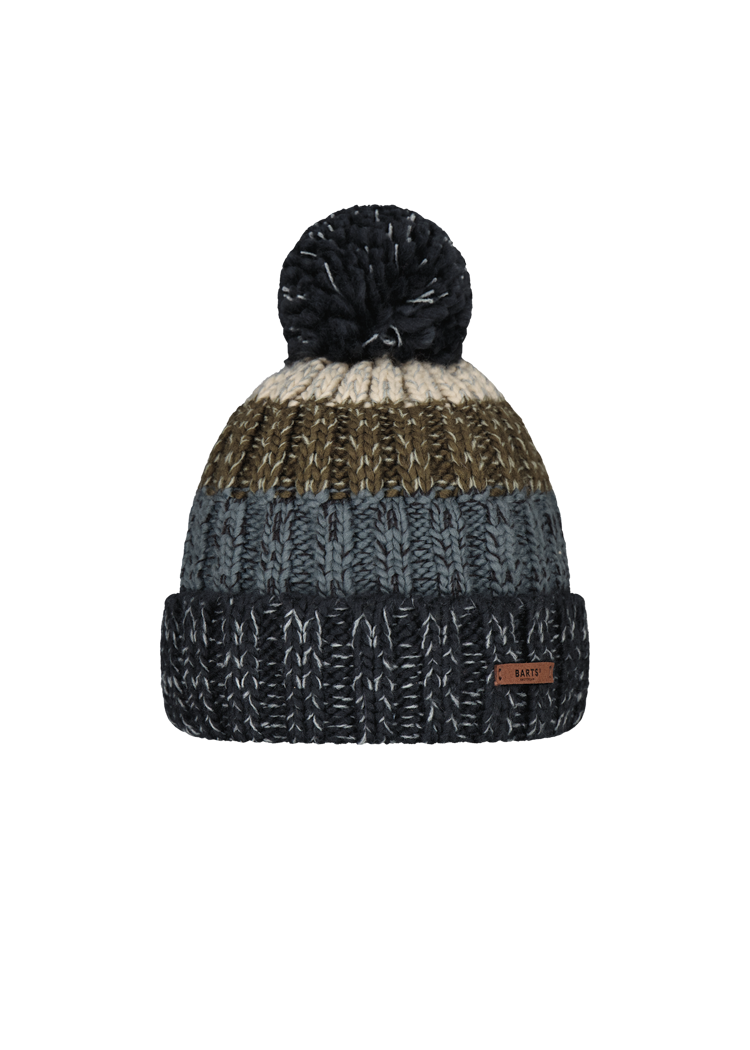Barts Wilhelm Men's Pom Beanie - Army