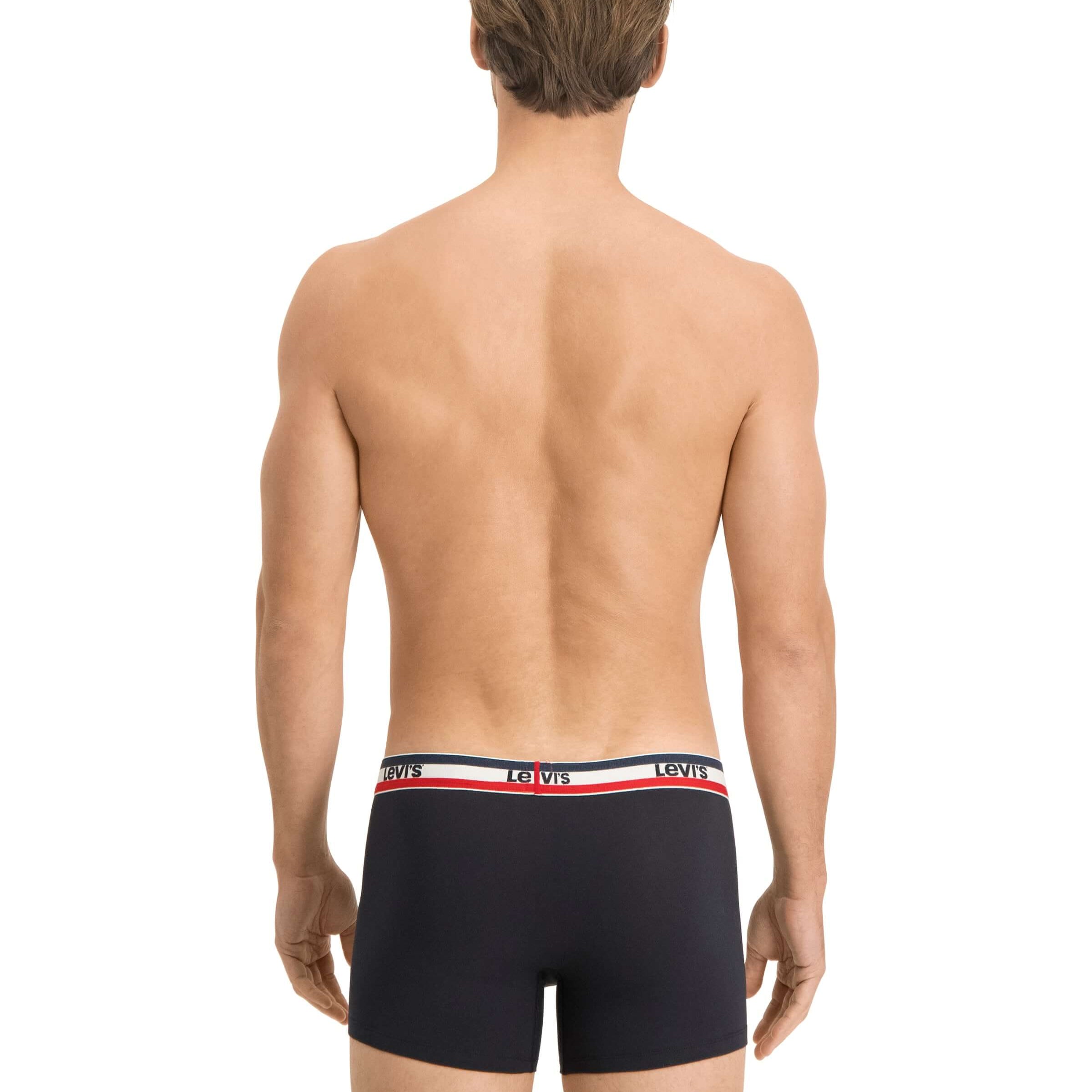 Levi's Sportswear Logo Men's Boxer Briefs 3 pack - Black Grey Melange