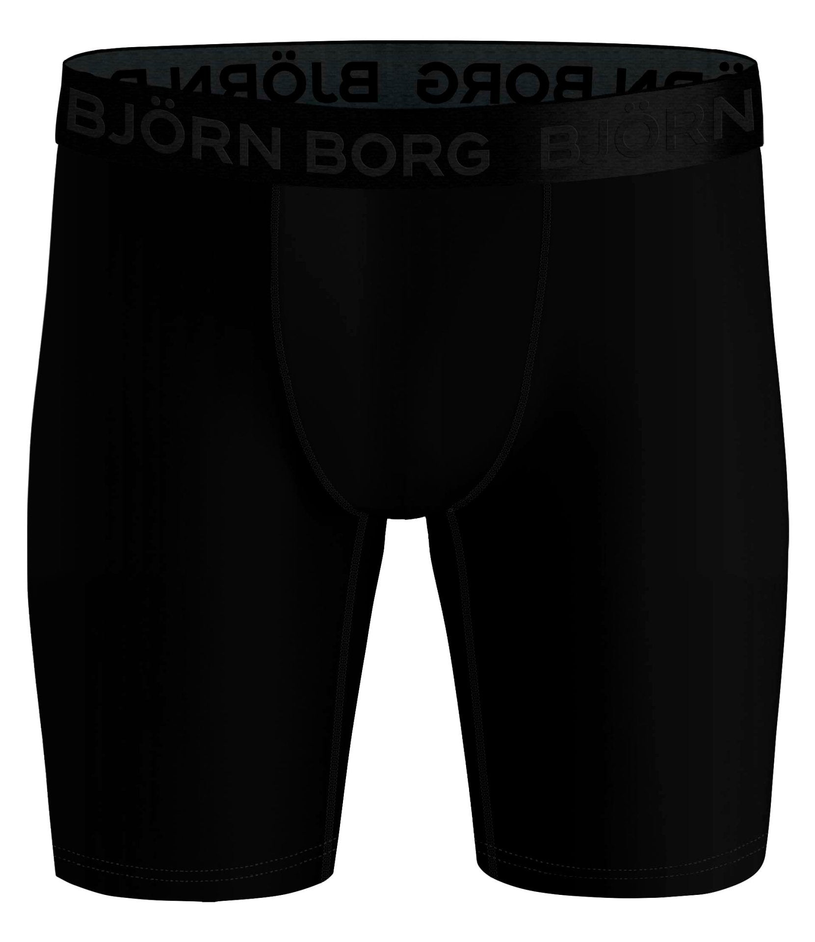 Björn Borg Performance Boxer Long Leg 2-pack - Black