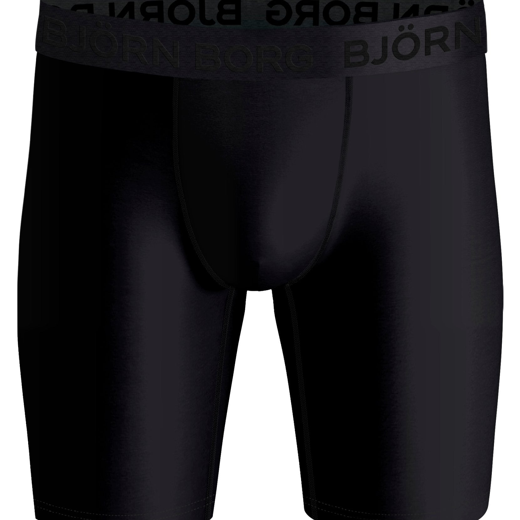 Björn Borg Performance Boxer Long Leg 2-pack - Black