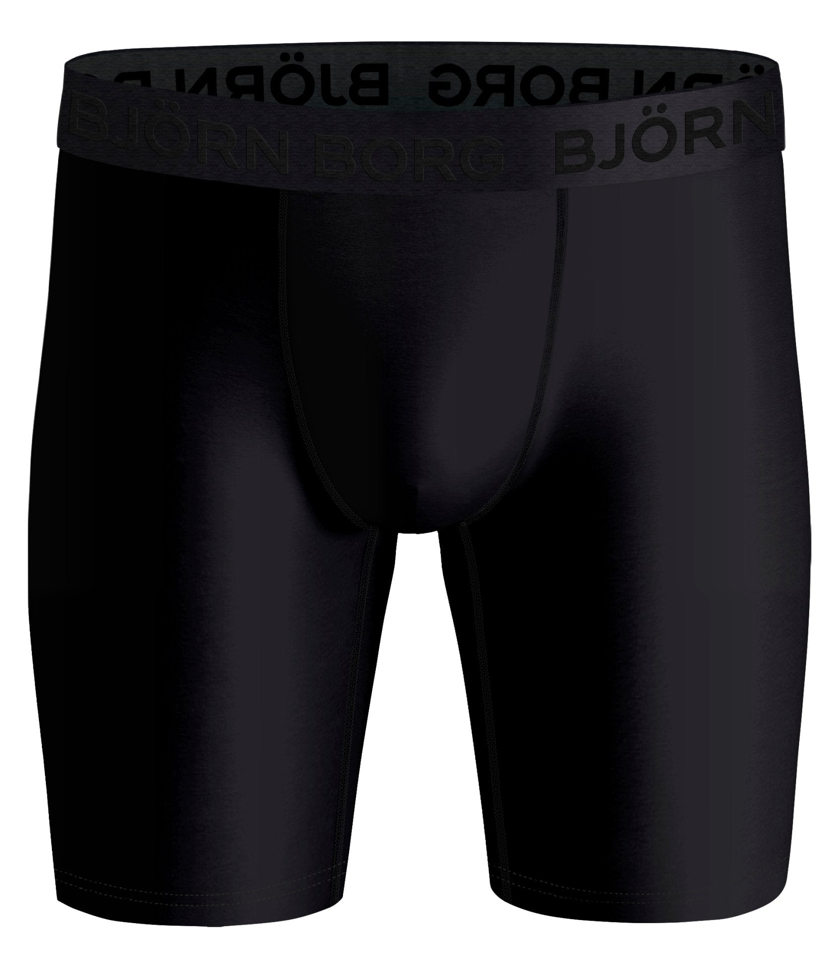 Björn Borg Performance Boxer Long Leg 2-pack - Black