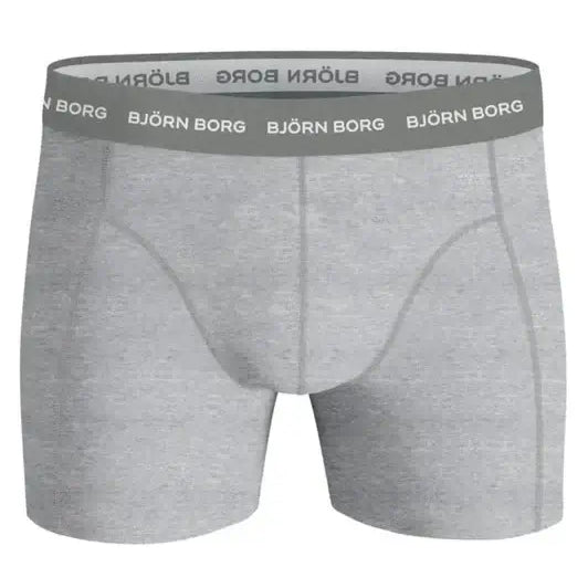 Björn Borg 5 Pack Essential Boxer - Green Print
