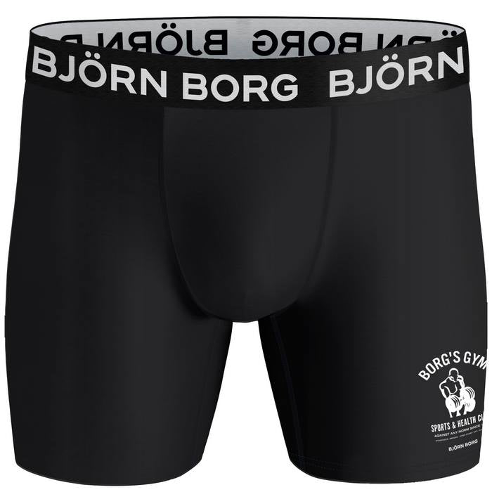 Björn Borg Performance Boxer 2 Pack - Black / Red