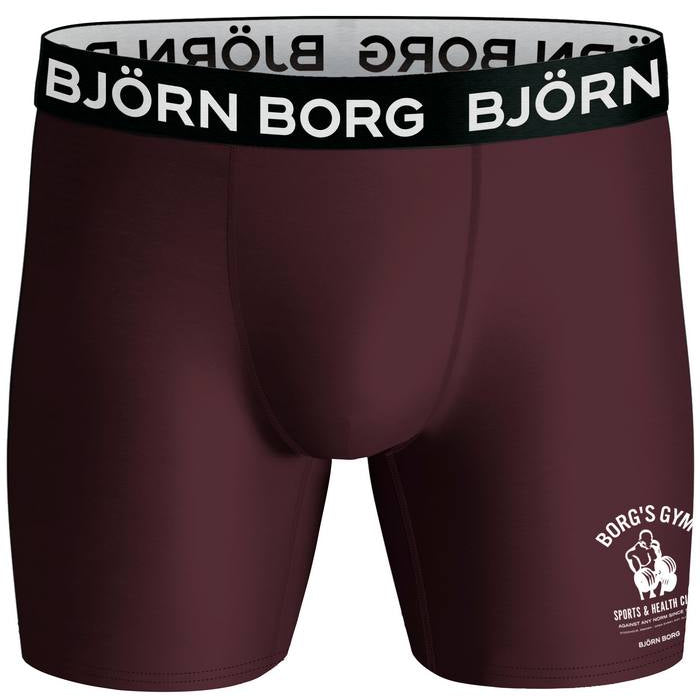 Björn Borg Performance Boxer 2 Pack - Black / Red