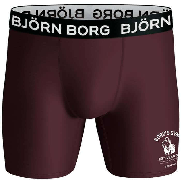 Björn Borg Performance Boxer 2 Pack - Black / Red