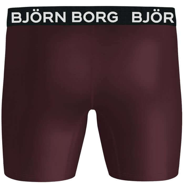 Björn Borg Performance Boxer 2 Pack - Black / Red