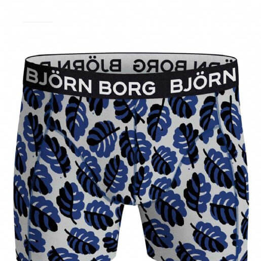 Björn Borg 5 Pack Essential Boxer - Blue With Black