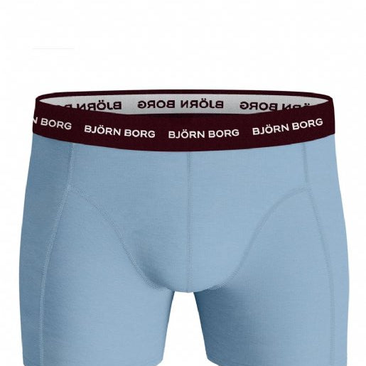 Björn Borg 5 Pack Essential Boxer - Blue With Black