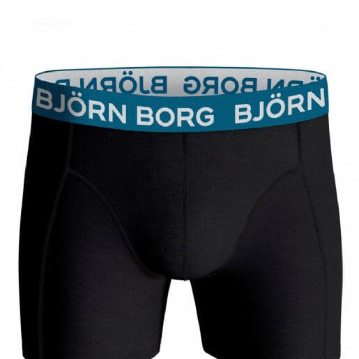 Björn Borg 5 Pack Essential Boxer - Blue With Black