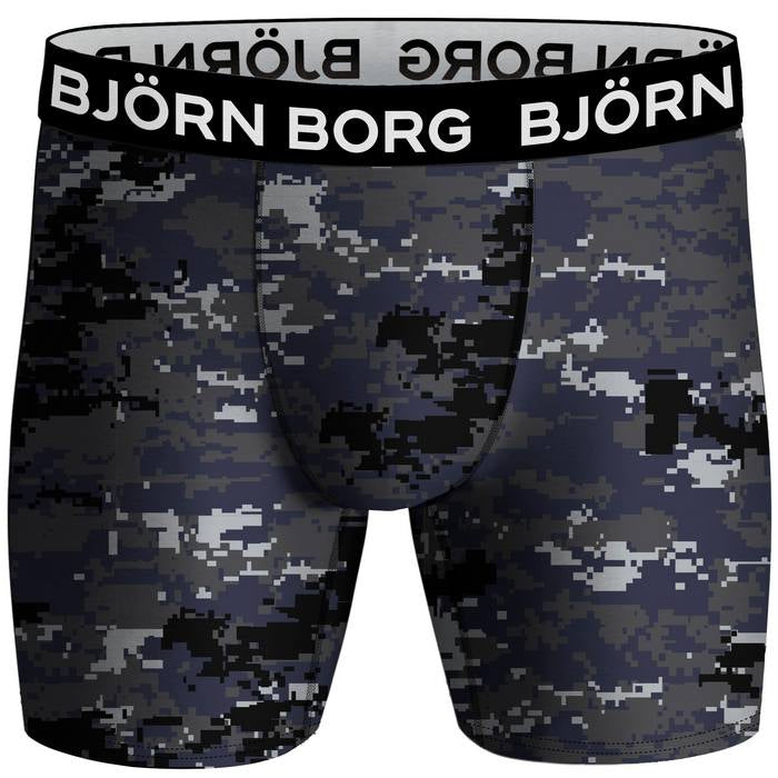 Björn Borg Performance Boxer 2 Pack - Blue Print