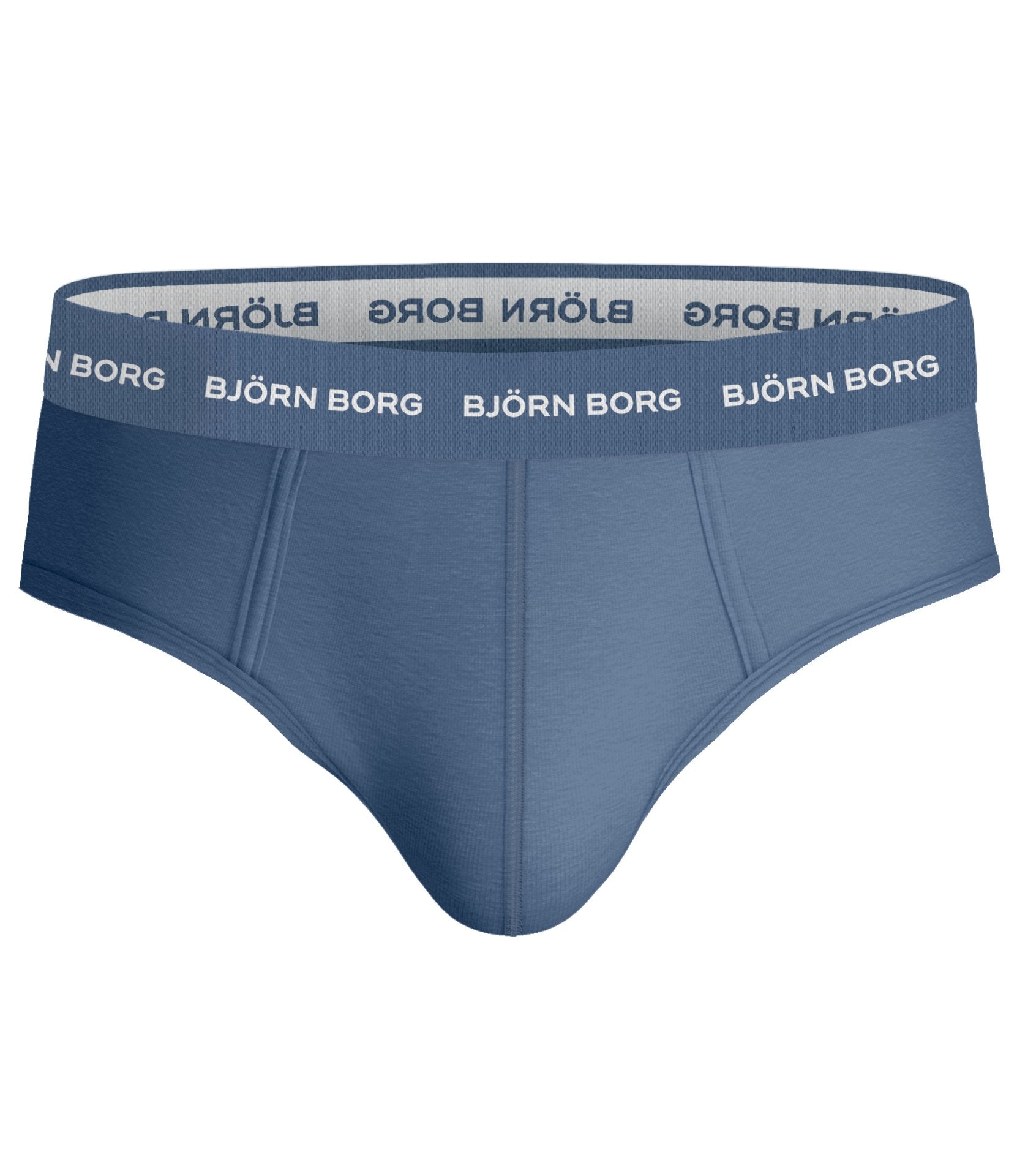 Bjorn Borg Cotton Stretch Briefs - 3pack - Black/Green/Blue